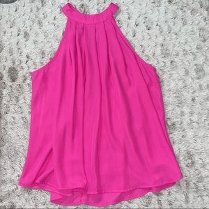 HAUTE MONDE - Hot Pink Halter Top (M)